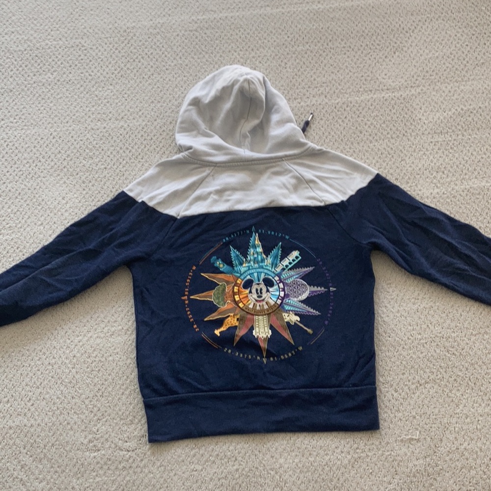 Vintage hoodie zipper Disney sweatshirt